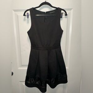 Foreign Exchange Black Sleeveless Dress